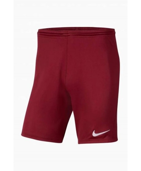 Spodenki Nike Dry Park III bordowe