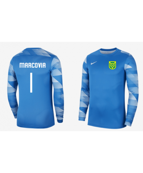 Koszulka Bramkarska Niebieska Senior Marcovia.
