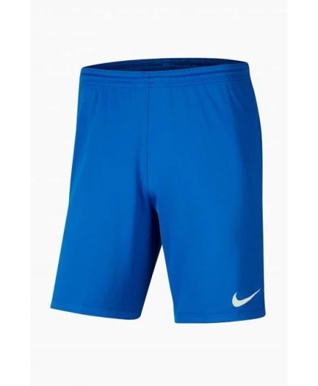 Spodenki Nike Dry Park III Junior niebieskie