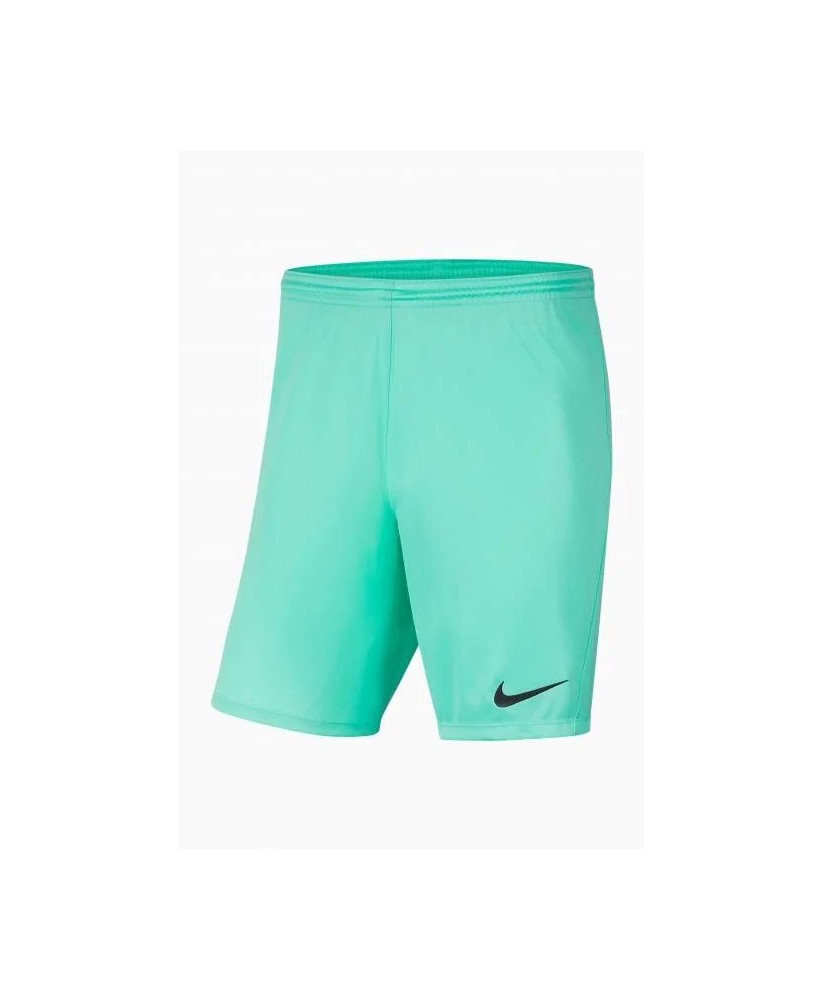 Spodenki Nike Dry Park III Junior turkusowe