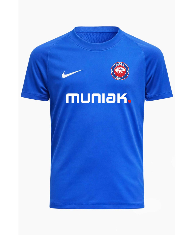 Koszulka Nike Treningowa Dri-Fit Senior niebieska BO